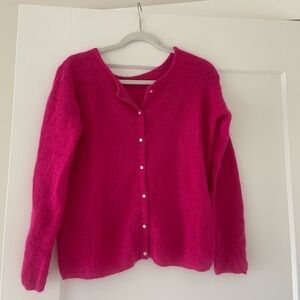 Pink Sézane Gaspard Cardigan